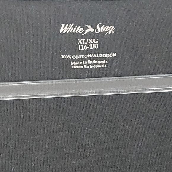 WHITE STAG WOMENS BLACK SLEEVELESS ROUND NECK WIDE STRAP TANK TOP SIZE XL - Picture 2 of 6